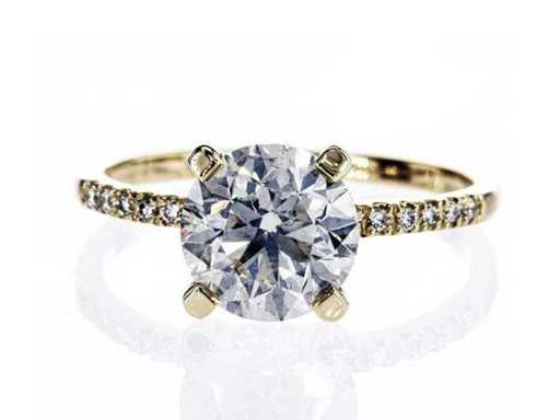 Luxury Ring Natural Diamond 3.17 carat