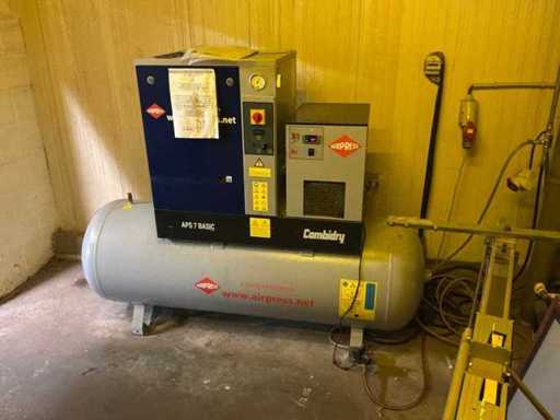 2021 Airpress APS7 basic Schroefcompressor met droger