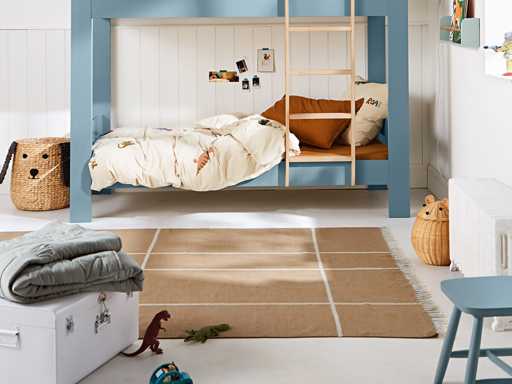 Platgeweven katoenen tapijt - 120x170 cm