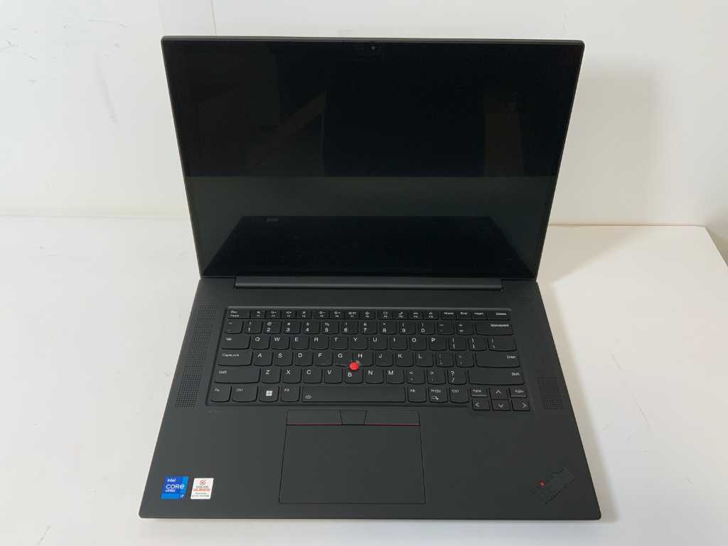 Lenovo ThinkPad P1 Gen 4i 16", Core(TM) i7 11th Gen, 32GB RAM, NO HDD, NVIDIA T1200 4GB Laptop