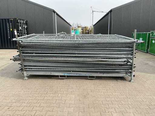 Batch of construction fences