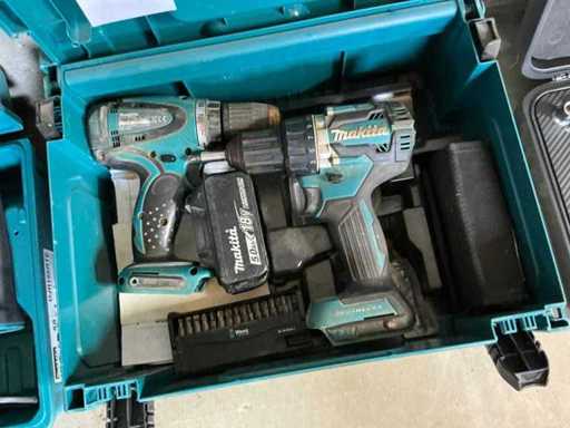 Makita Accu schroefboormachine (2x)