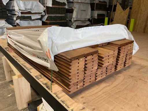 Fraké Double, lemn modificat termic (46x)