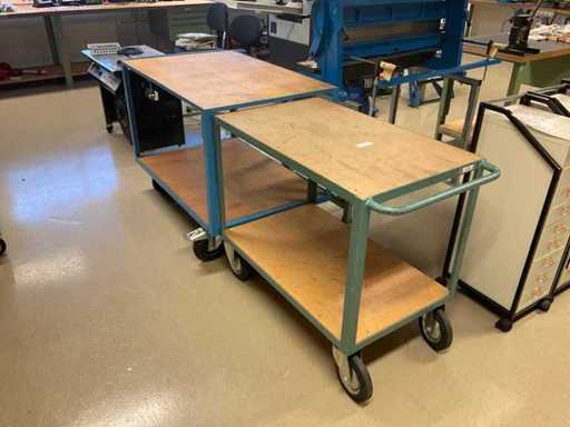 Wózki magazynowe (2x)