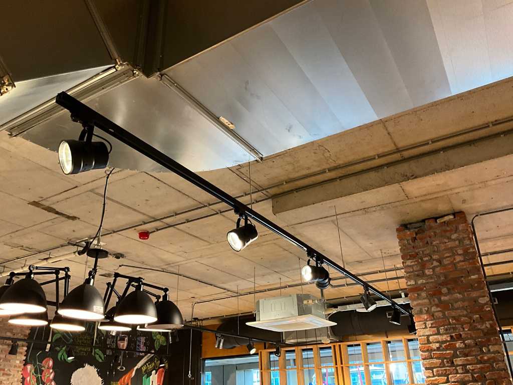 Lichtrail met LED-Spots