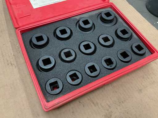 Jeu de douilles encliquetables