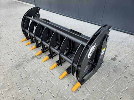 2025 Rhino-Cross 78-calowy chwytak wid?owy Heavy Duty Chwytak przemys?owy z z?bami do ?adowarki o sterowaniu burtowym