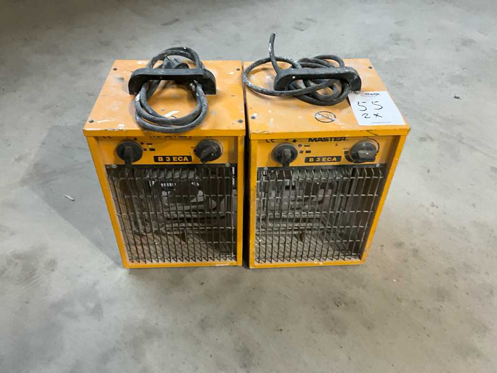 Electric heater (3x)