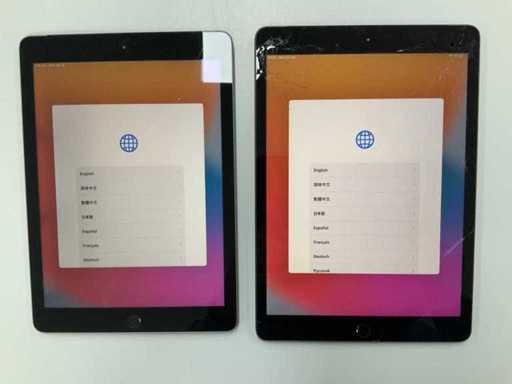 Apple - iPad 5 32GB Space Gray & iPad 7 32GB Space Gray (2x)