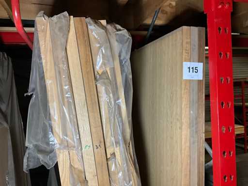 Diverses portes intérieures en bois (10x)