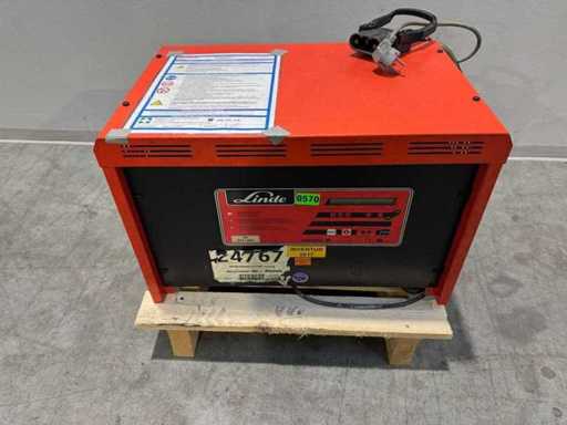 2017 Linde 24V 60A 330-570Ah Elektryczny wózek widłowy Wózek paletowy Ładowarka ładowarka Ładowarka z 2017 roku