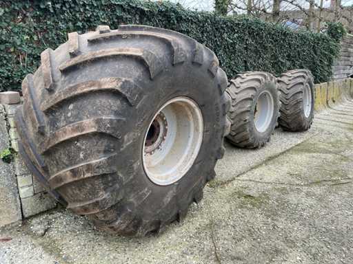Set Michelin 1000/50 R25 Pneumatico + Cerchio