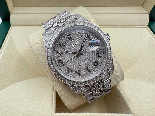 Rolex Datejust 41 | 126300 | Full "ICED" out with natural diamonds