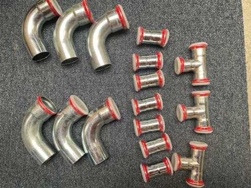 Matériaux divers en acier Geberit Mapress C (16x)