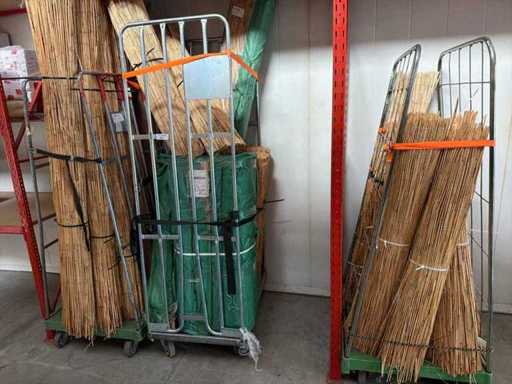 Partij Rietmatten op rol (6x)