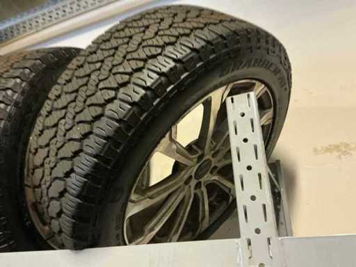 Velg met terreinband (4x)