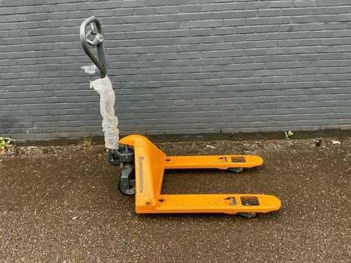 2020 Jungheinrich AM 15L breedspoor Hand hydraulische palletwagen