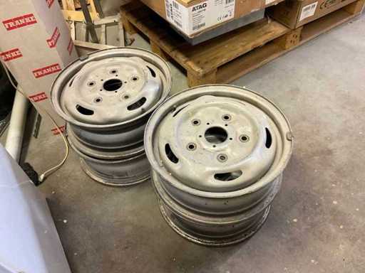 Stalen Velg (4x)