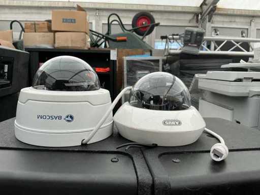 Bascom + Abus BSM-PD20S-W + TVCC35010 Profesjonalna kamera bezpieczeństwa (2x)