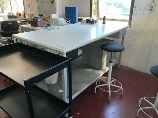 Poste de travail avec contenu