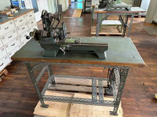 Schaublin 70 Tower on Workbench