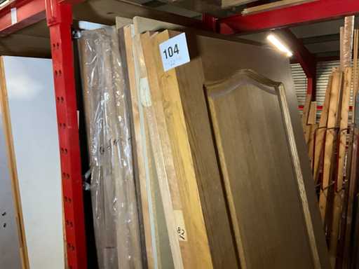 Diverses portes intérieures en bois (13x)