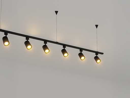 Luminaire Railspot GU10 rotatif 10,2 cm (12x)