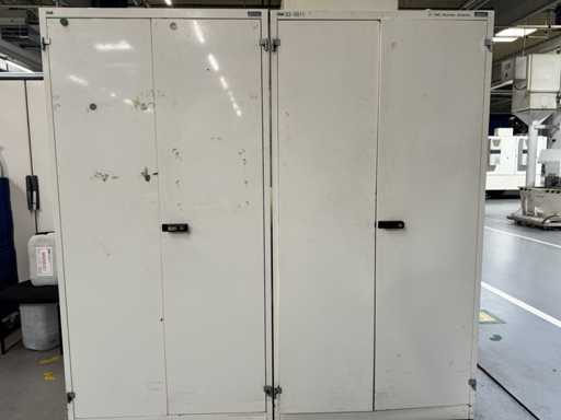   2 armoires d’atelier sans contenu