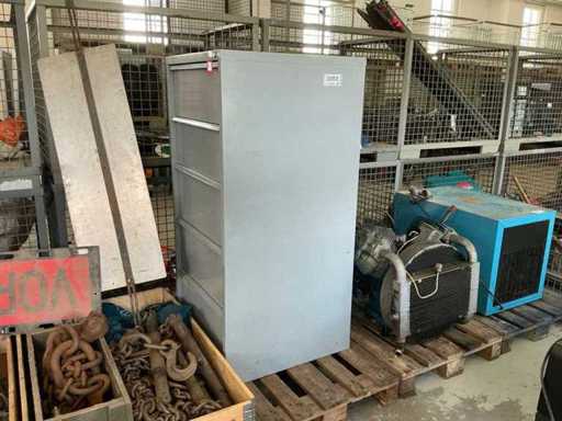 Euro Shelf PU-70/S Small Parts Cabinet
