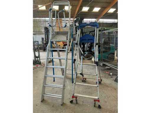 Échelle à plateforme à restaurer ! (2x)