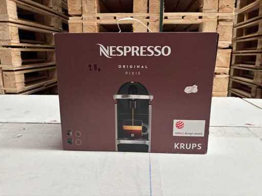 KRUPS Nespresso XN306T Pixie - Kapselmaschine - Titan