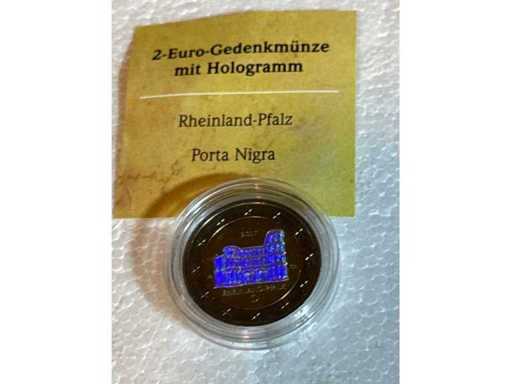 2€ Herdenkingsmunt met hologram Cyprus 2017 Europese Culturele Hoofdstad Pafos
