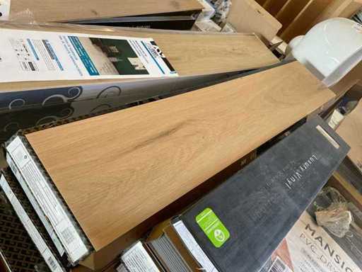 Luxury Vinyl Pvc vloerdelen ca 22 m²