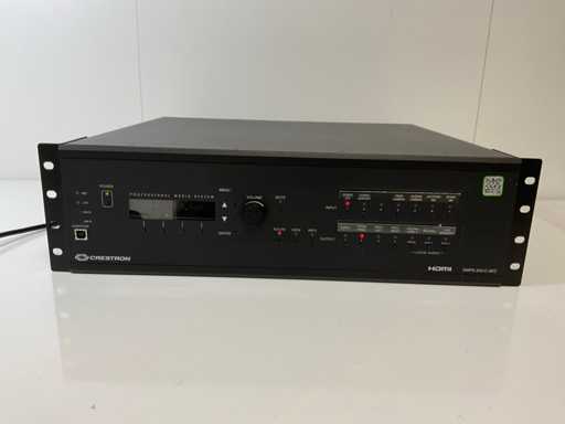 Crestron (DMPS3-300-C-AEC), 3-Series Professional Presentation Media System 300 w/Acoustic Audio Conferencing Interface