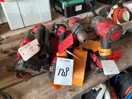 Milwaukee Battery tool (4x)