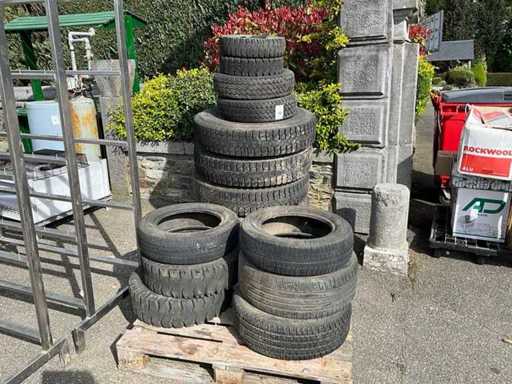 Batch Tire, wheel and rim