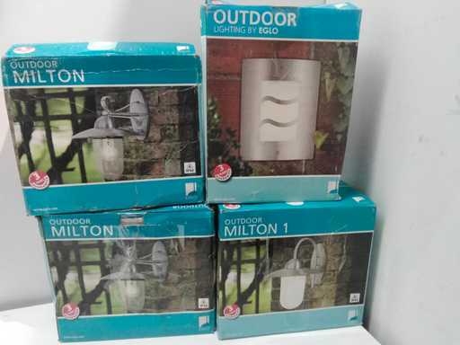 Lumini suspendate pentru exterior. (4x)