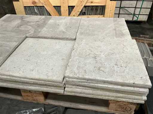Moroccan gray Natural stone garden tile