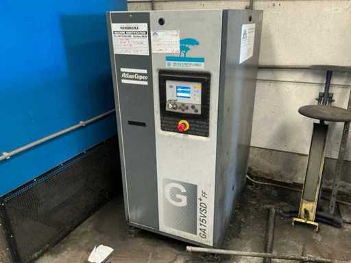 2014 Atlas Copco GA15VSD+FF Schroefcompressor