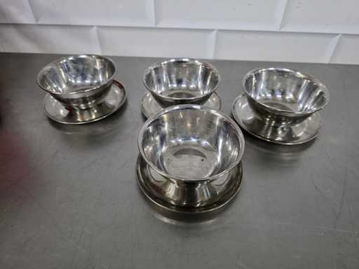 Bol pentru supă din oțel inoxidabil (18x)