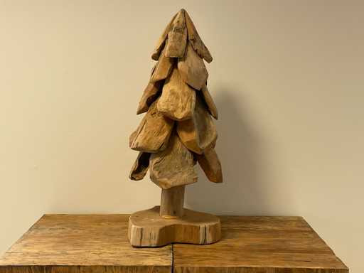 Boom / Tree in Teak H50cm