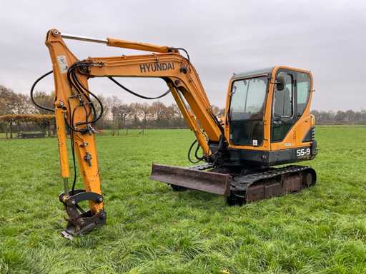 2012 Hyundai Robex 55-9 Midigraafmachine