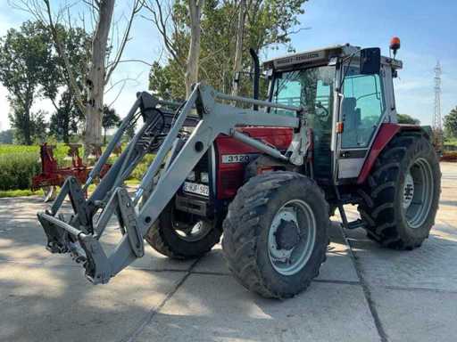 1993 Massey Ferguson 3120 Datatronic Four Wheel Drive Farm Tractor