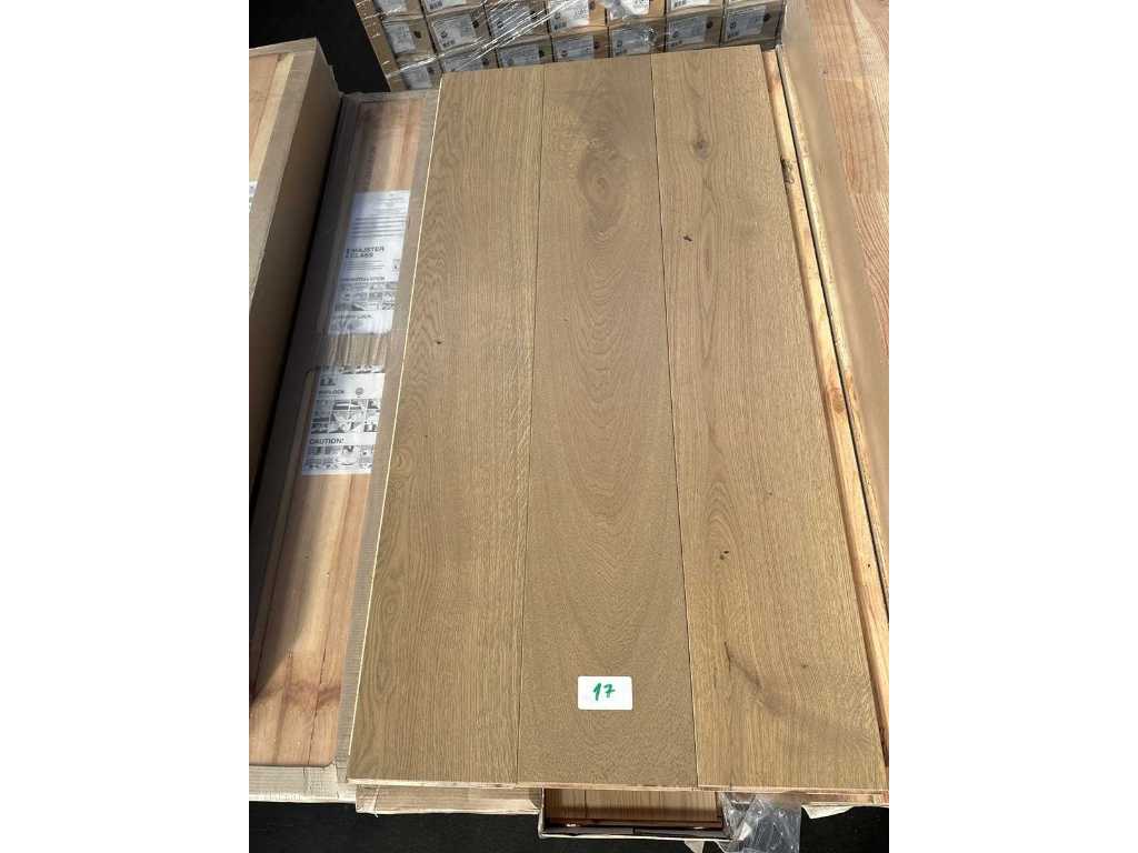 43,84 m2 Parquet multistrato in rovere 117
