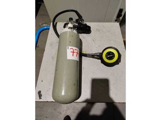 INTERSPIRO - - 1x Stahlzylinder für Atemschutzgeräte