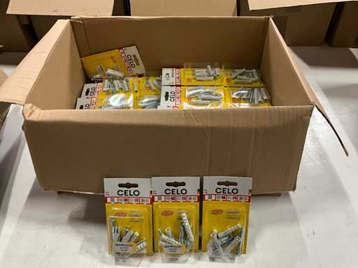 Wtyczki Celo F8 z śrubą 5 części (75x)