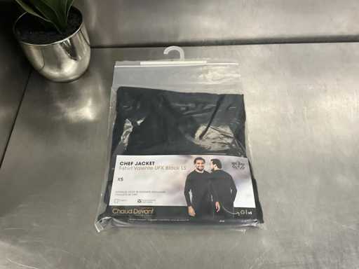 Chaud Devant - T-shirt Valente UFX Black LS - Chef's Jacket (3x)