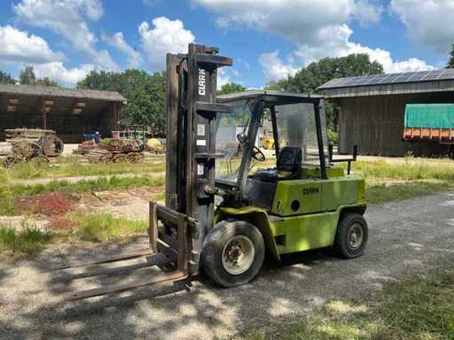 1993 Clark C500-Y80-PD Forklift