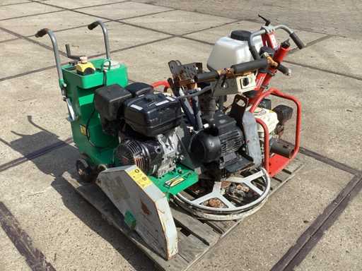 Ró?ne maszyny: Pi?y do betonu i motylkowe