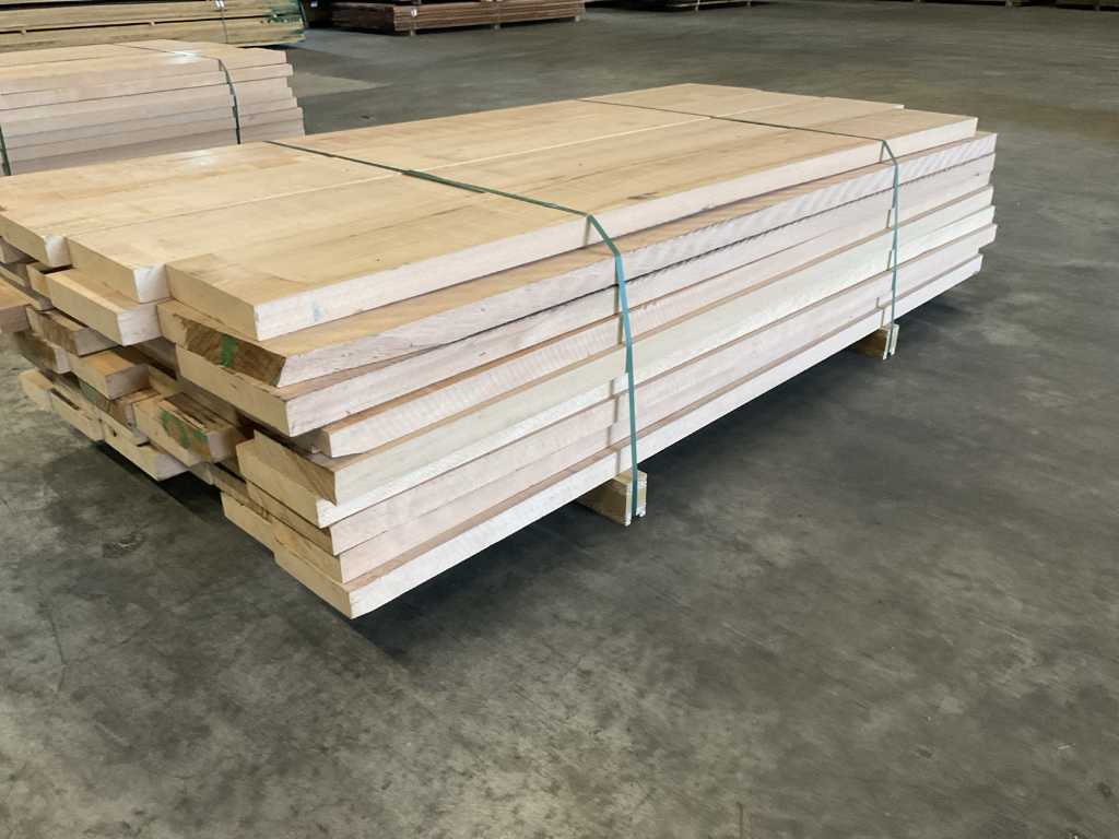 Beuken planken voorgeschaafd ca. 0,9 m³